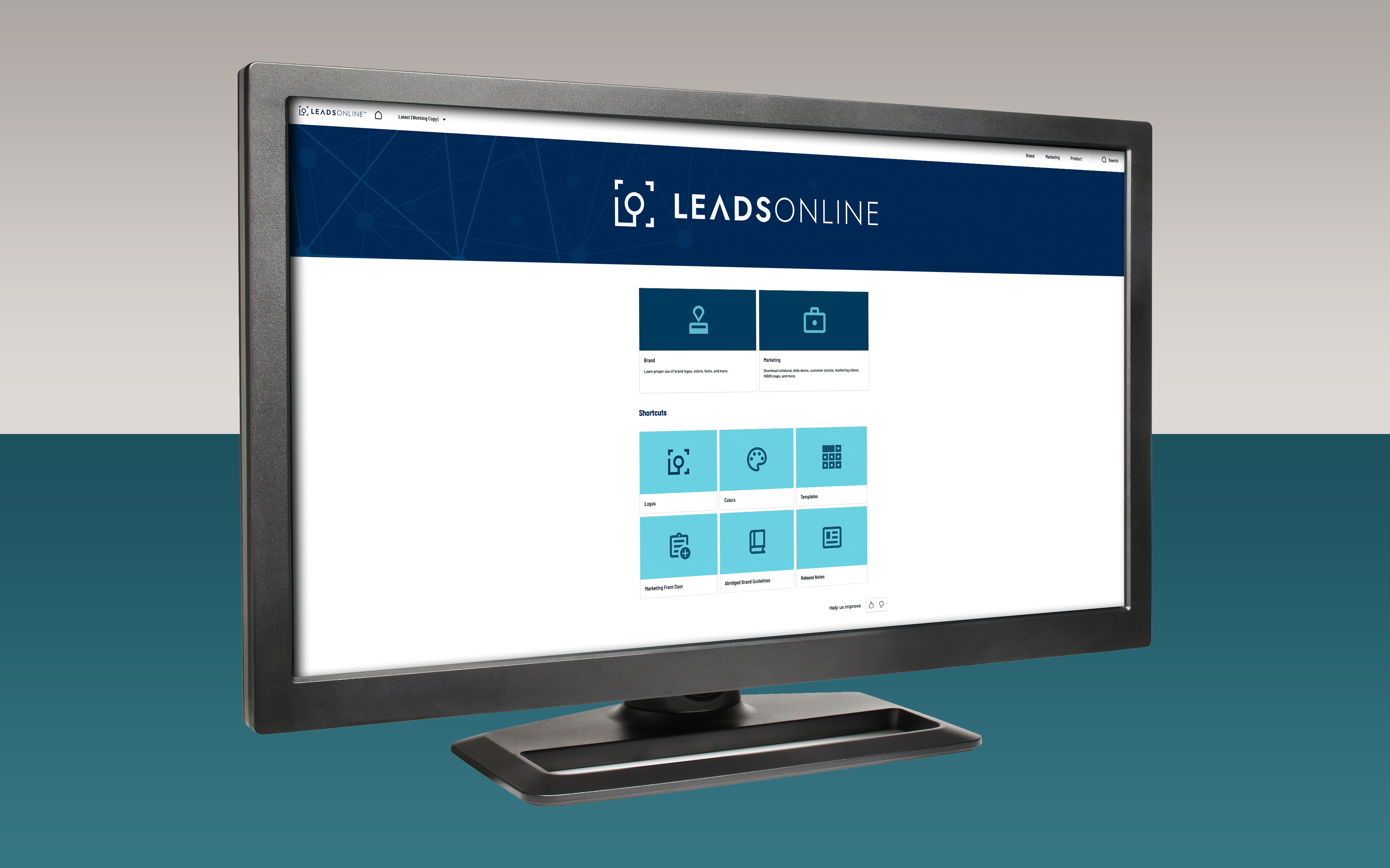 Corporate Brand Center & Design System