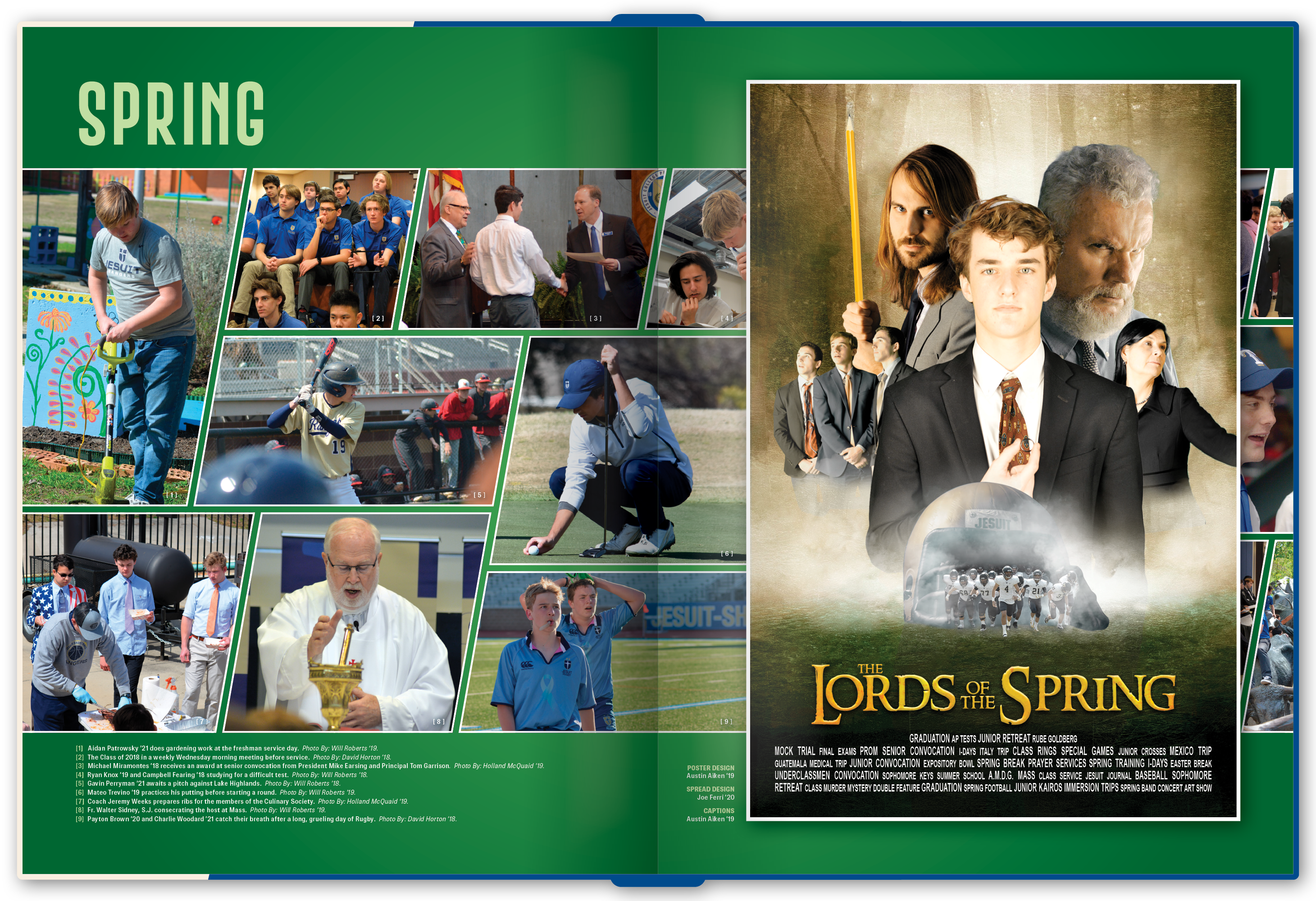 The spring section divider, with another parody movie poster.